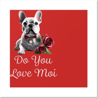 Vday French Bulldog Posters and Art